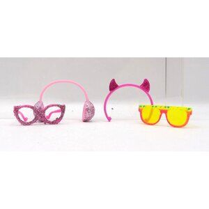 L.O.L. 3" Doll Accessories; Set of 2 Eyeglasses & 2 Headbands ©MGA 2018